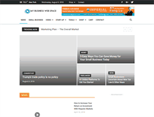 Tablet Screenshot of mybusinesswebspace.com